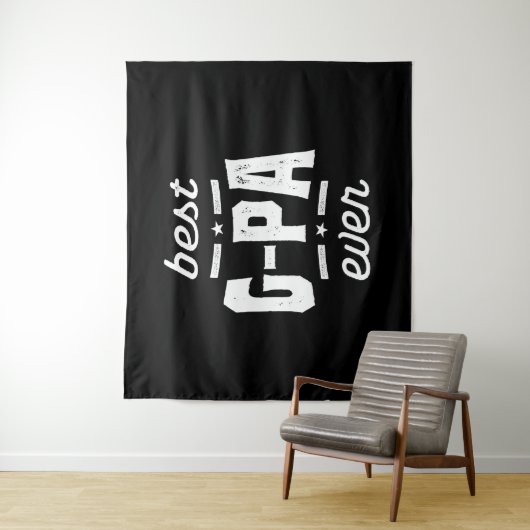 Mannen beste G-Pa-server-cadeau Wandkleed (In situ)