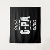 Mannen beste G-Pa-server-cadeau Wandkleed (Voorkant)