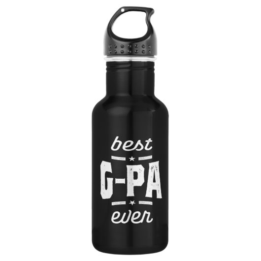 Mannen beste G-Pa-server-cadeau Waterfles (Voorkant)