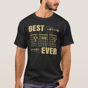 Mannen Beste Gitaar Papa Ever Gitaar Gitarist Pa T-shirt