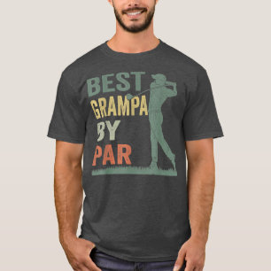 Mannen beste grampa van par Golf Lover Grampa Vade T-shirt