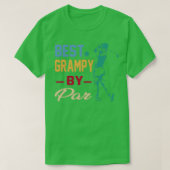 Mannen beste grampy door Par Golf Lover Beste vade T-shirt (Design voorkant)