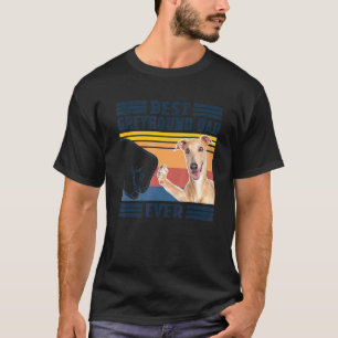 Mannen Beste Greyhound Papa Ever Dog Vaderdag T-shirt