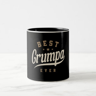 Mannen Beste Grumpa Ever Funny Grandpa Tweekleurige Koffiemok