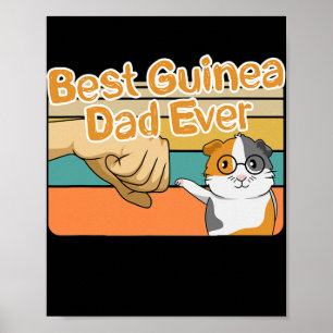 Mannen beste Guinee-Pap-prijsopgave voor een cavia Poster