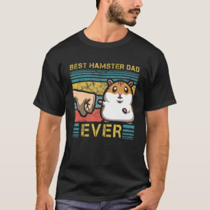 Mannen beste hamster pa Ever Cavy Hammy papa Papa T-shirt