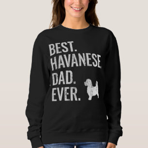 Mannen beste havanese vader ooit cool dog eigenaar trui