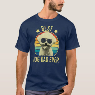 Mannen beste hond pa Ever Bichon Frise Vaderdag T-shirt