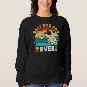 Mannen beste hond pa ooit Vintage Retro Best Dog Trui