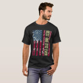 Mannen beste hond vader ooit cadeau Shirt Amerikaa (Voorkant volledig)