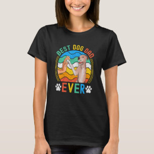 Mannen beste hond vader ooit Happy Vaderdag T-shirt