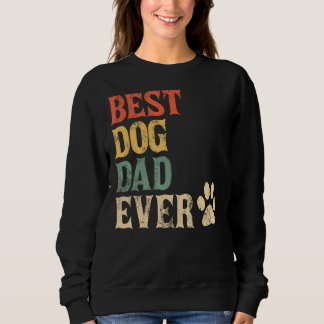 Mannen beste hond vader ooit  hond papa Retro D Trui