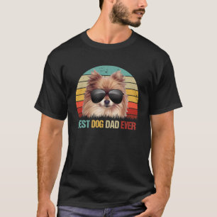 Mannen beste hond vader ooit pommeren Shirt vader 