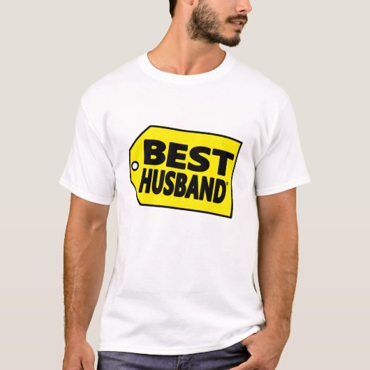 MANNEN - Beste HUSBAND T-shirt (Voorkant)