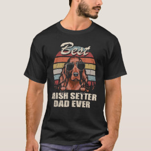 Mannen beste Ierse vader met een koude Vaderdag T-shirt
