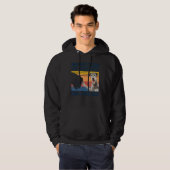 Mannen beste Ierse wolfshond vader ooit hond vader Hoodie (Voorkant volledig)