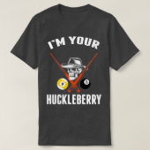 Mannen beste IM-PRESS Huckleberry Funny Cool Billi T-shirt (Design voorkant)