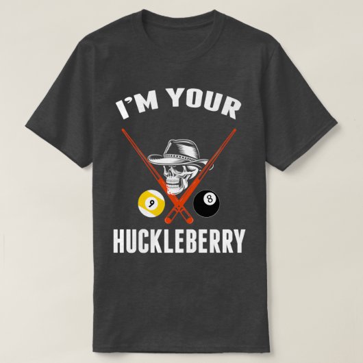 Mannen beste IM-PRESS Huckleberry Funny Cool Billi T-shirt (Design voorkant)