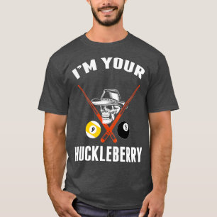 Mannen beste IM-PRESS Huckleberry Funny Cool Billi T-shirt