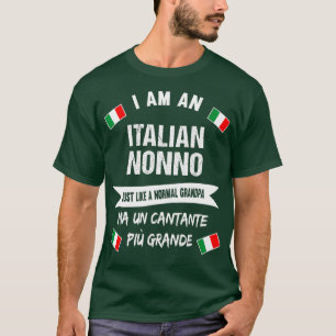 Mannen beste Italiaanse non-profitorganisatie groo T-shirt