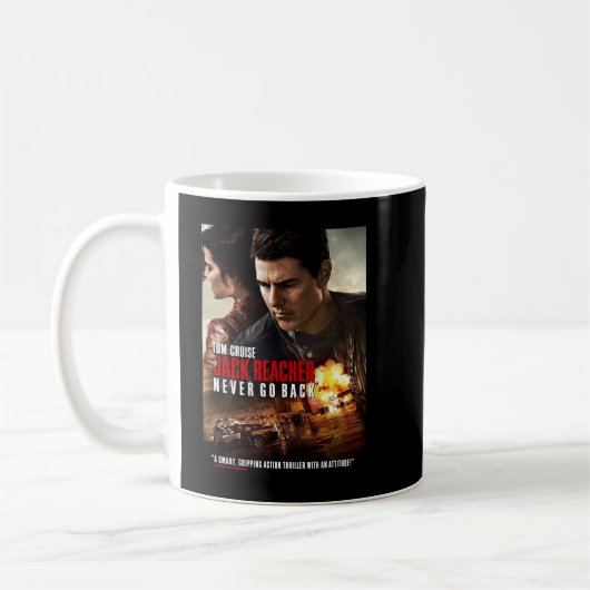 Mannen beste Jack Reacher Tv-serie Grafische T - s Koffiemok (Links)