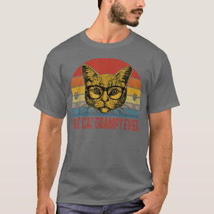 Mannen beste kat grampy ooit kat Lovers Funny T-shirt