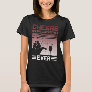 Mannen beste kat pap kapper vaderdag citaat Gezegd T-shirt