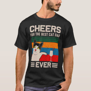 Mannen beste kat pap kapper vaderdag citaat Gezegd T-shirt