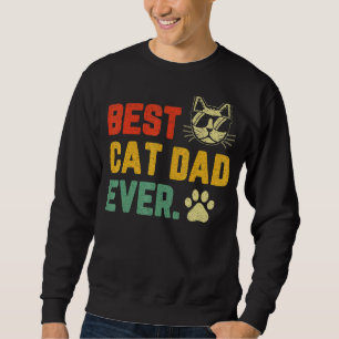 Mannen beste kat pap kat papa vaders D Trui