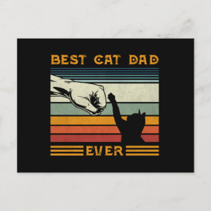 Mannen  beste kat pap ooit briefkaart