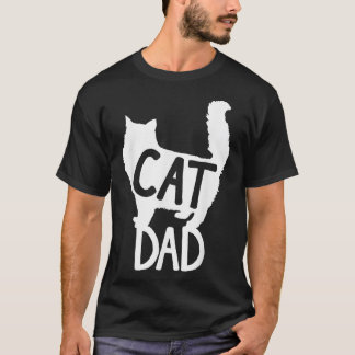 Mannen beste kat papa vaderdag Mannen Kat Papa Pap T-shirt