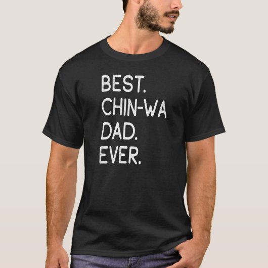 Mannen beste kin wa vader ooit t-shirt (Voorkant)