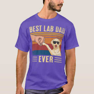 Mannen  beste lab pap ooit eerste buik labrador t-shirt