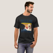 Mannen beste labradoodle vader ooit hond Vaderdag T-shirt (Voorkant volledig)