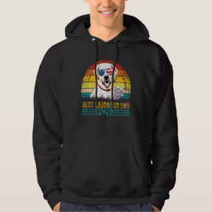 Mannen  beste labrador pap ooit Mannen vaders D Hoodie