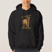 Mannen beste Leonberger ooit pa Dog Leonberger Say Hoodie (Voorkant)