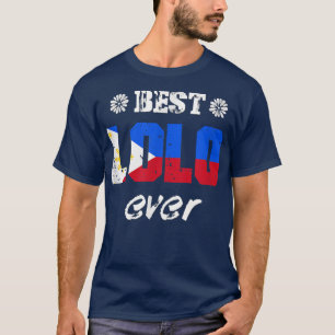 Mannen Beste Lolo Ever Filipino grootvader T-shirt