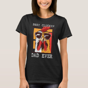 Mannen beste luiers pap kip kip kip cool roest t-shirt