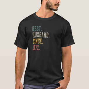 Mannen beste man sinds 1972 50ste bruiloft t-shirt