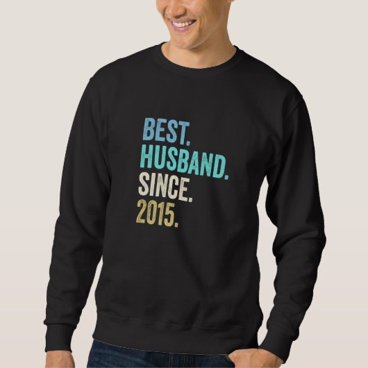 Mannen beste man sinds 2015 7th Wedding Anniversa Trui (Voorkant)