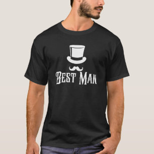 Mannen Beste Man Vrijgezellenfeest Trouwen Mann T-shirt