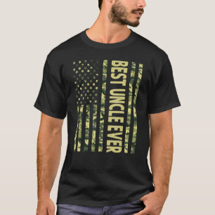 Mannen beste oom ooit Amerikaanse    FlagGrandpa F T-shirt