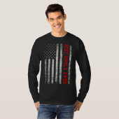 Mannen beste oom ooit  Amerikaanse vlagvaders T-shirt (Voorkant volledig)