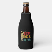 Mannen beste oom op vaderdag van de predikant flesjeskoeler (Fles Voorkant)