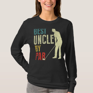 Mannen beste oom van Par Golf Vaderdag papa T-shirt