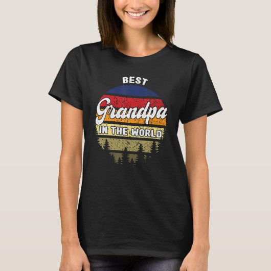 Mannen beste opa in de wereld opa_1 t-shirt (Voorkant)