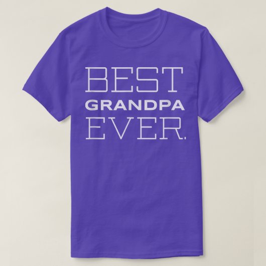Mannen beste opa ooit voor uw 1 opa Gif T-shirt (Design voorkant)