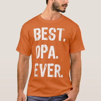 Mannen beste Opa-server Vaderdag CadeauVaderdag T-shirt