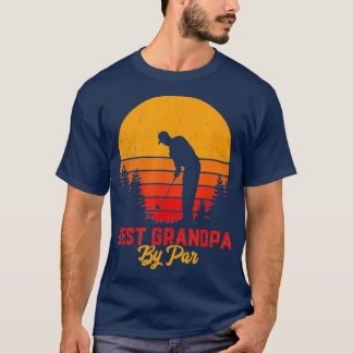 Mannen beste opa van par Golf Lover Gift voor mann T-shirt