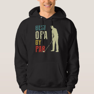 Mannen beste opa van Par Golf Vaderdag papa Hoodie